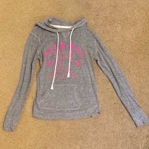 Gray Aeropostale hoodie top